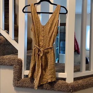 American Eagle outfitters floral romper hippie